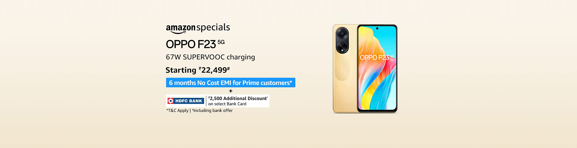 OPPO F23 5G Triple AI Camera
