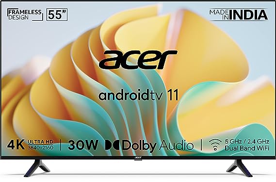 Acer 139 cm (55 inches) I Series 4K Ultra HD