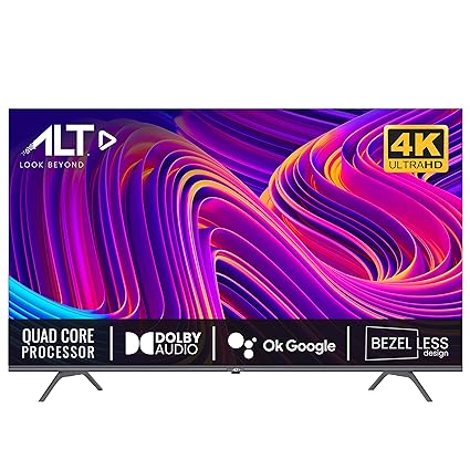 ALT 139 cm (55 inches) Bezelless 4K Ultra