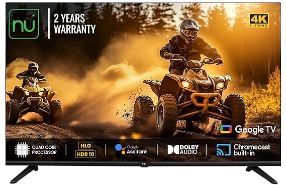 Nu 109 cm (43 inch) Google Series 4K Ultra HD