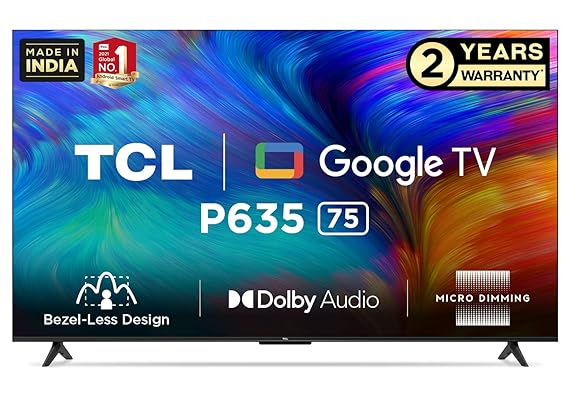 TCL 189.5 cm (75 inches) Bezel-Less Series