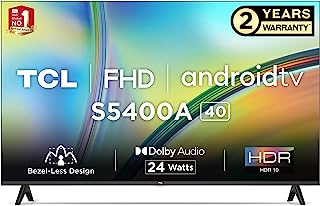 TCL 101 cm Bezel-Less S Series Full HD Smart Android LED TV