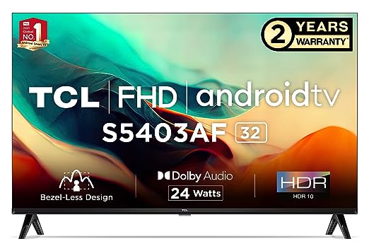 TCL 80.04 cm (32 inches) Bezel-Less S Series