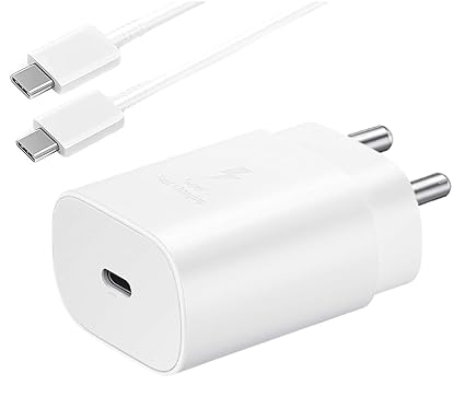 25W C-Type Charger with Cable