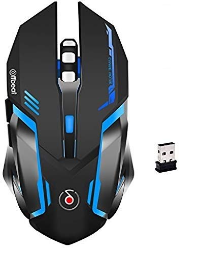 Offbeat RIPJAW 2.4Ghz Rechargeable Wireless Gaming Mouse,