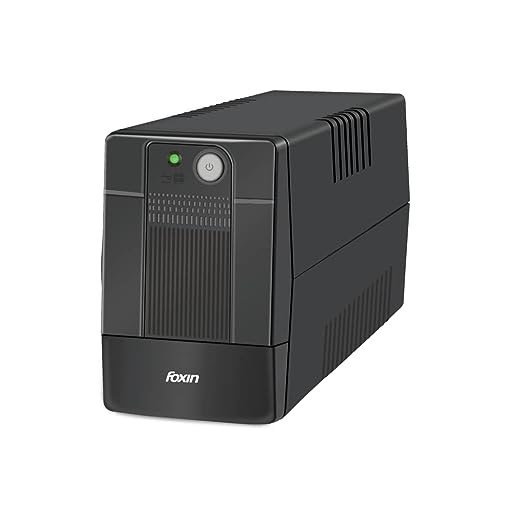 Foxin FPS-755 Uninterrupted Audible Alarm, Battery Overload Protection,