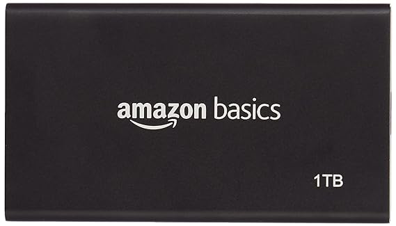 Amazon Basics Portable 1TB SSD,