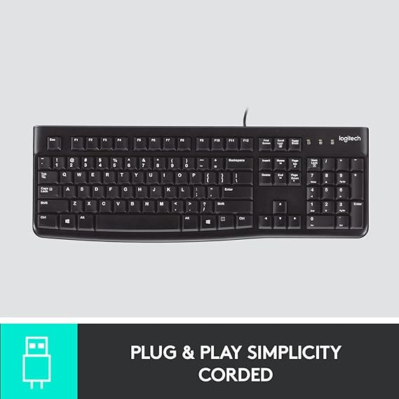Logitech Plug and Play USB Keyboard