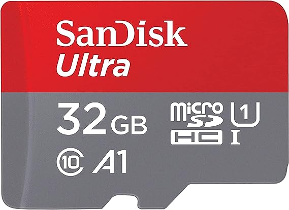 SanDisk Ultra microSD UHS-I Card 32GB, 120MB