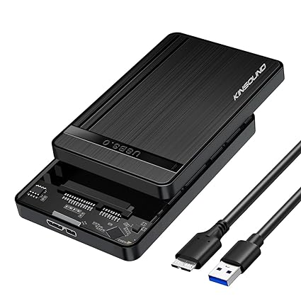 Kinsound 2.5 Inch SATA III to USB 3.0 External Hard Drive HDD