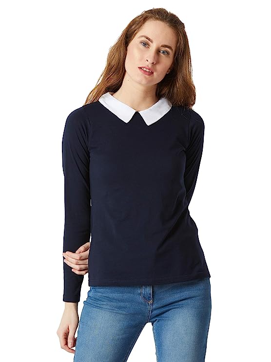 Miss Chase Cotton Full Sleeve Top